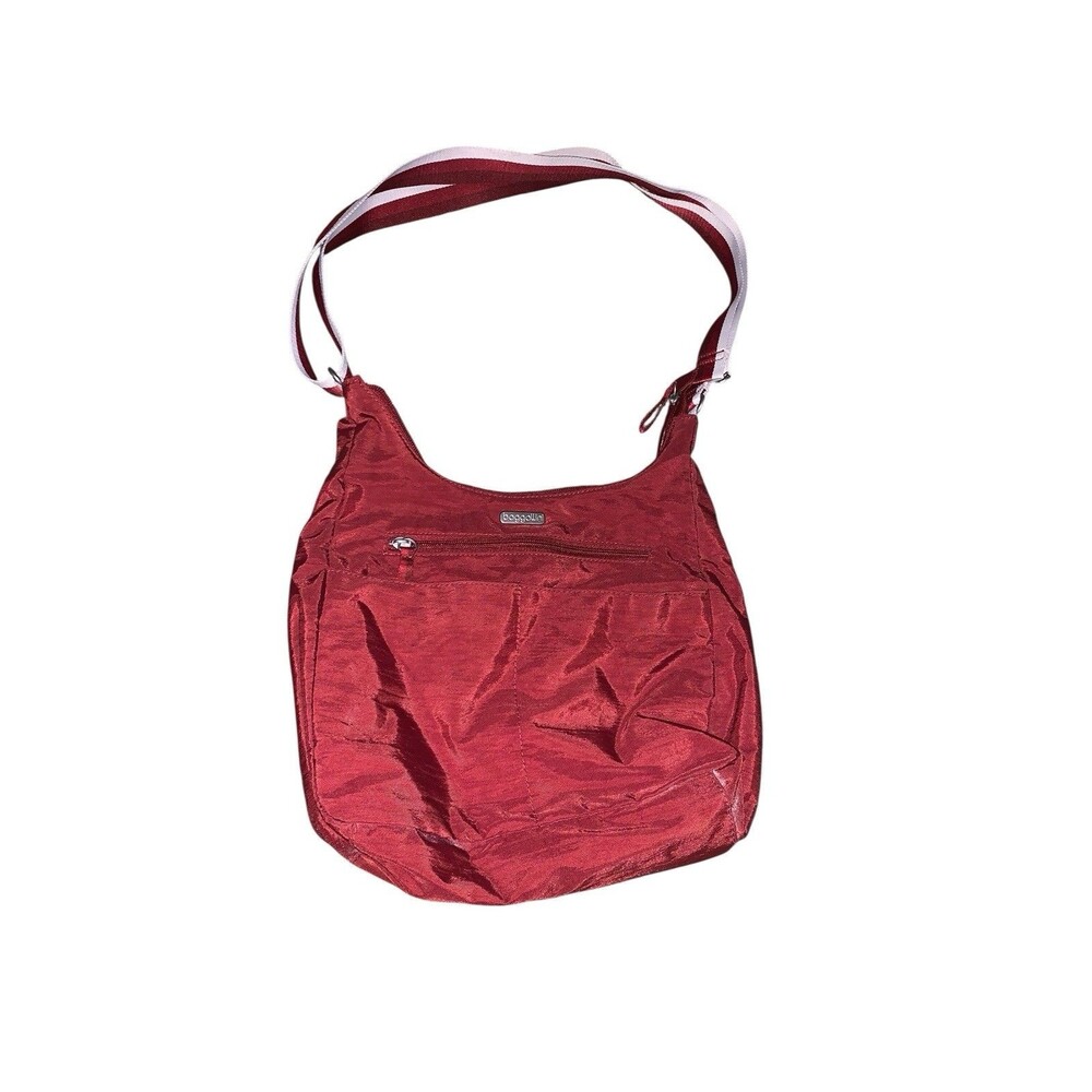 Baggallini Burgundy Red Nylon Bag